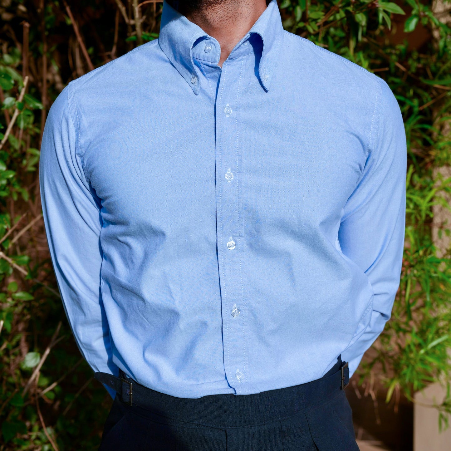 Brera sky blue oxford shirt