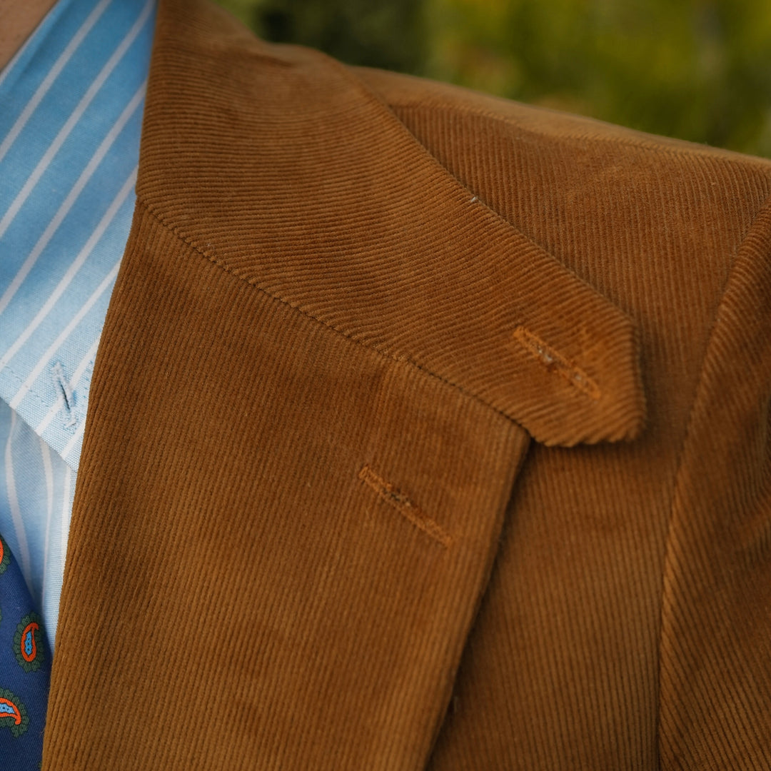 TOASTED ALMOND CORDUROY SPORTS COAT