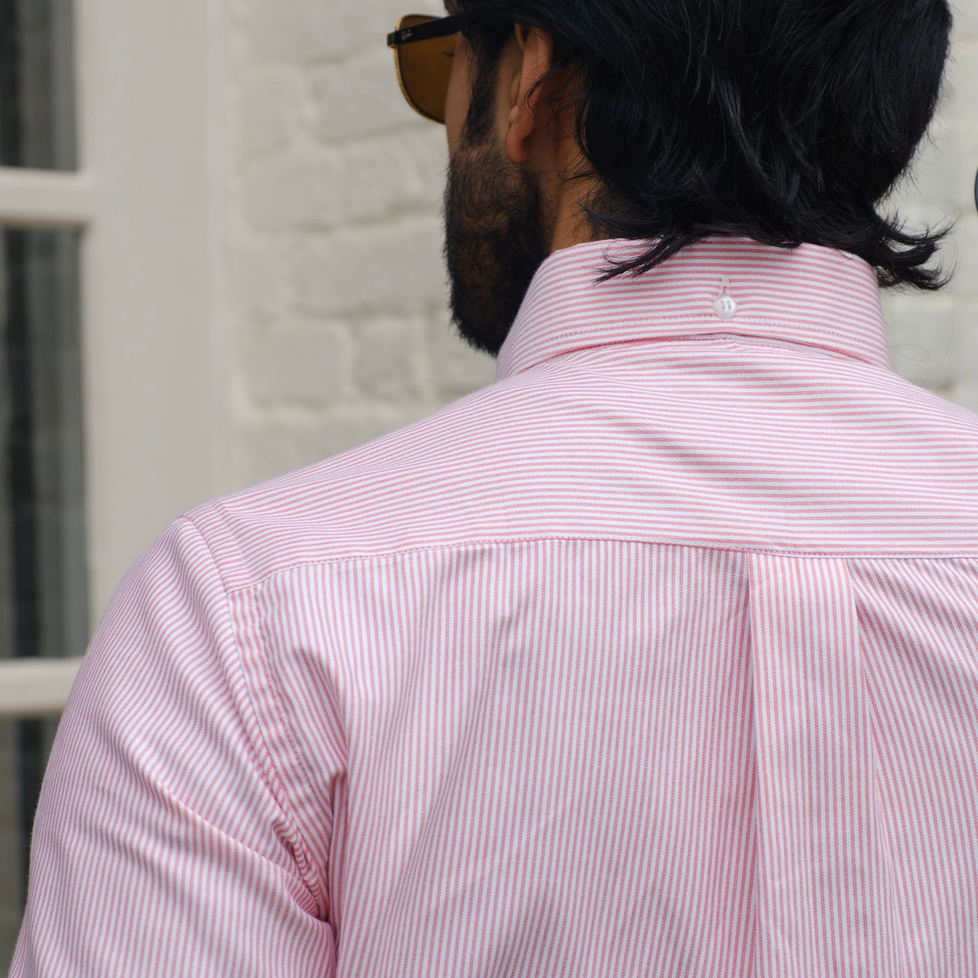 STILARO STRIPED BUTTON DOWN SHIRT