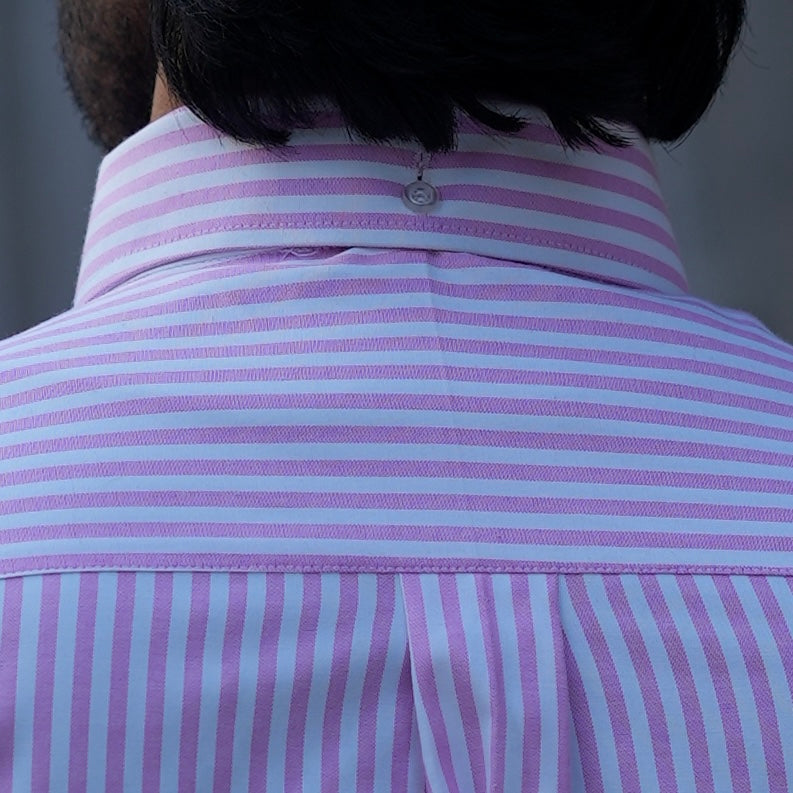 Vernazza Pink Striped shirt