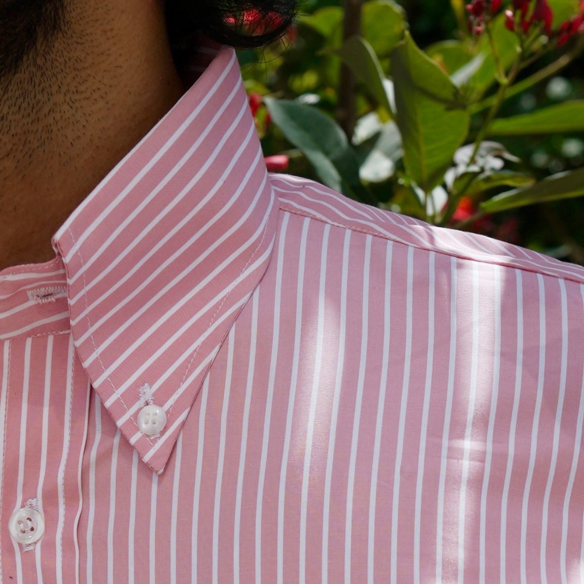 PESCA PASTELLO STRIPED BUTTON DOWN SHIRT