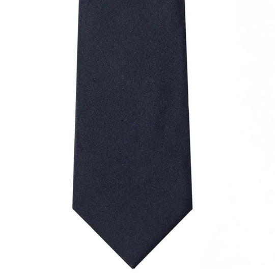 BELMONT SOLID NAVY MADDER SILK TIE