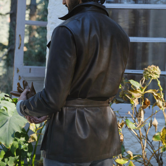 TUSCAN HERITAGE TWIN TRACK LEATHER JACKET