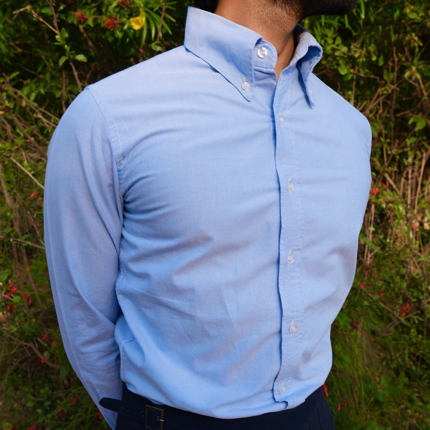 Brera sky blue oxford shirt