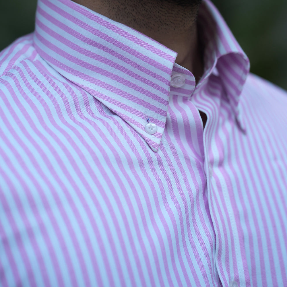 Vernazza Pink Striped shirt