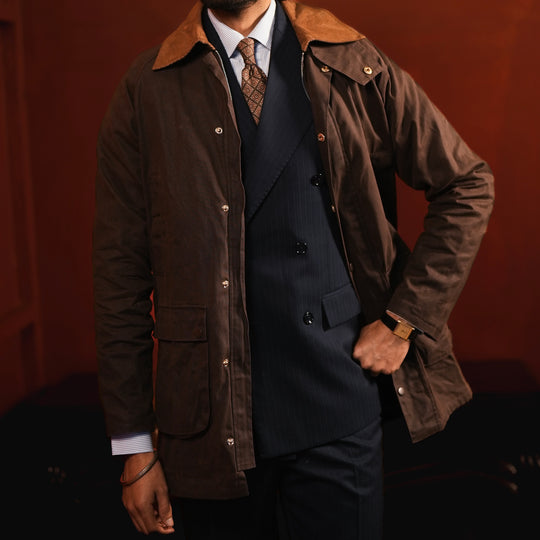 CRANFORD LONG WAX JACKET