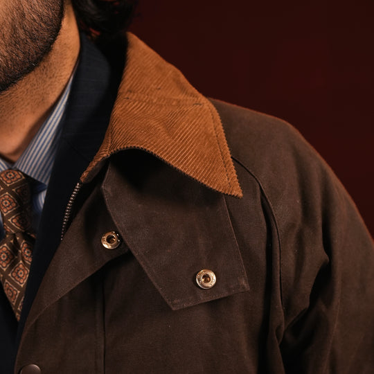 CRANFORD LONG WAX JACKET