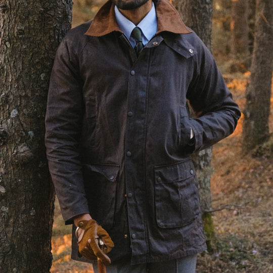 CRANFORD LONG WAX JACKET