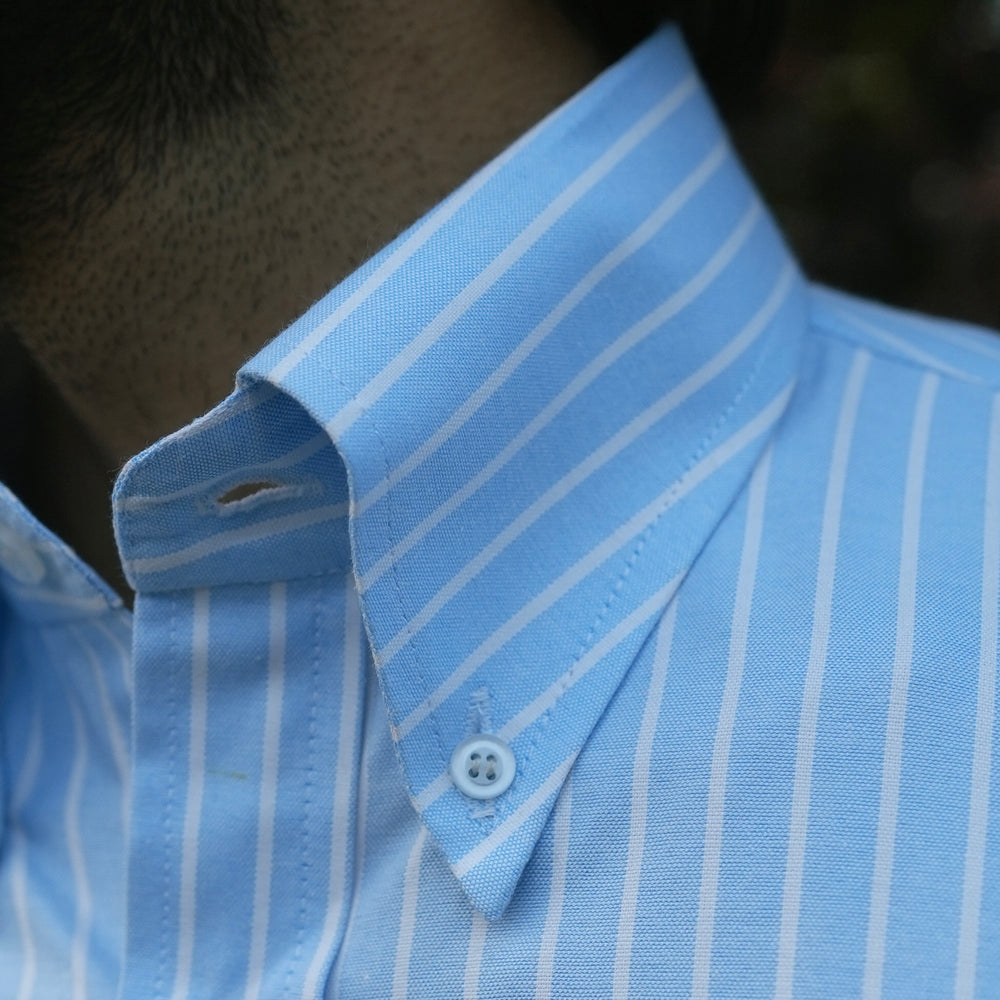 CELANO CELESTE STRIPED SHIRT