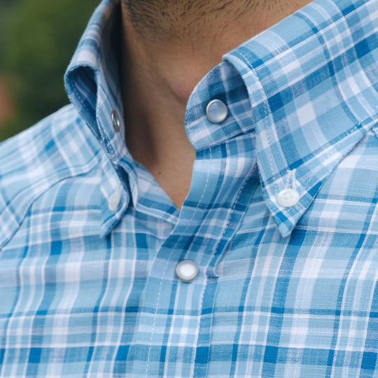 FIESOLE CHECKRED DOUBLE POCKET SHIRT