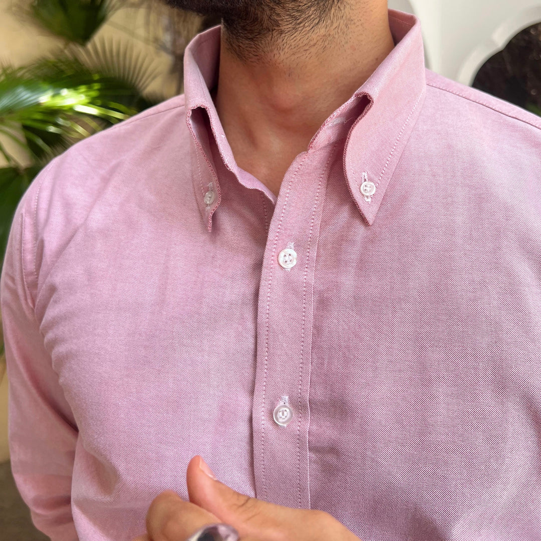 Brera Light pink oxford shirt