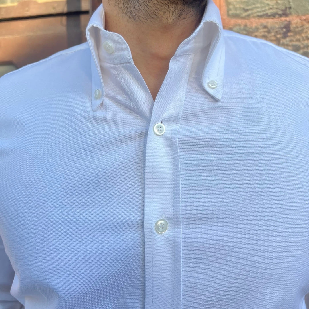 Brera white oxford shirt