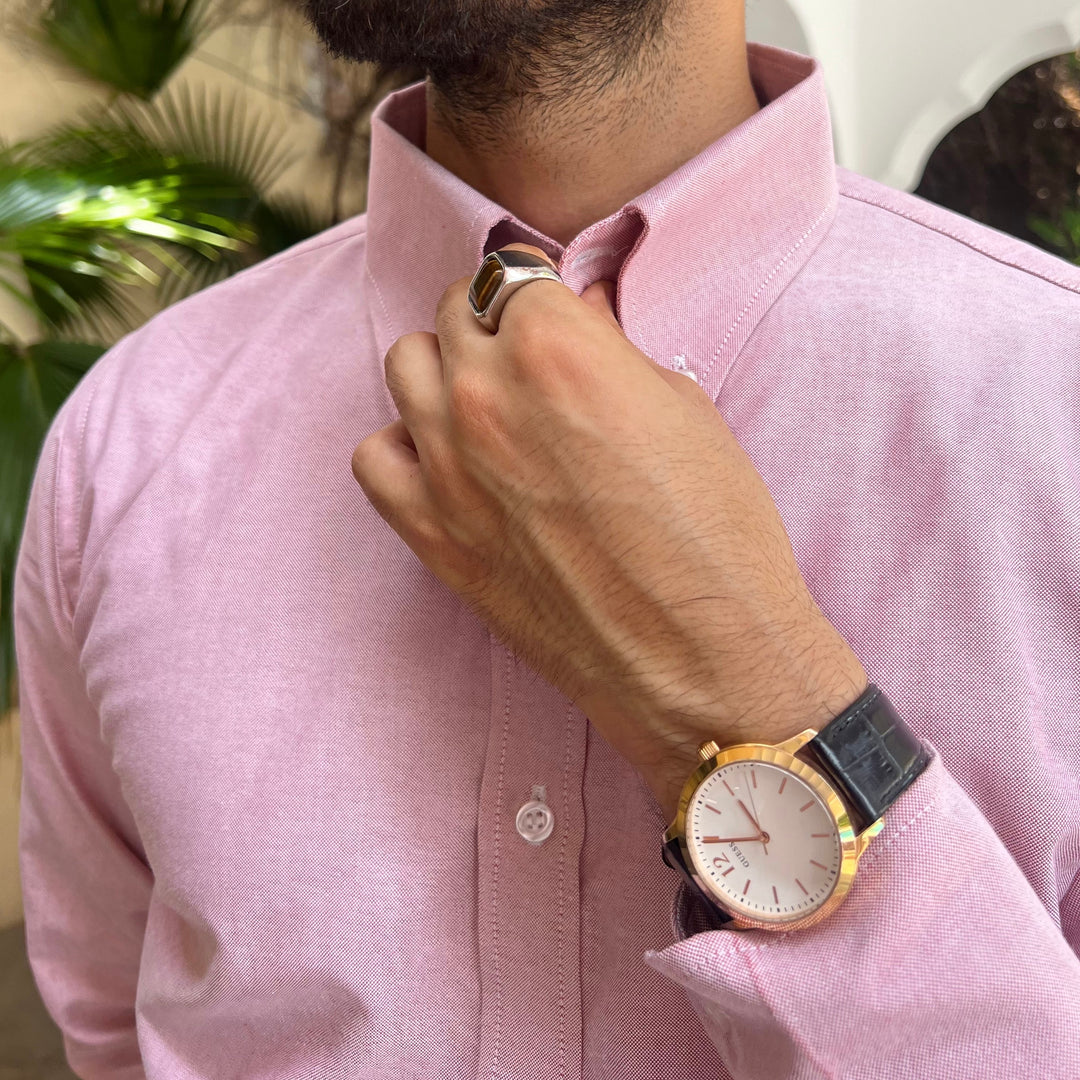 Brera Light pink oxford shirt