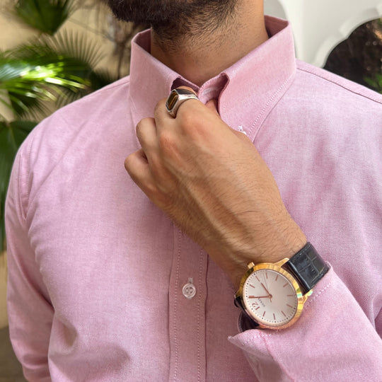 Brera Light pink oxford shirt