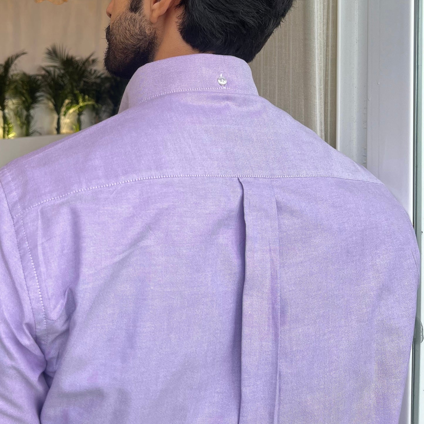 Brera Lavender oxford shirt